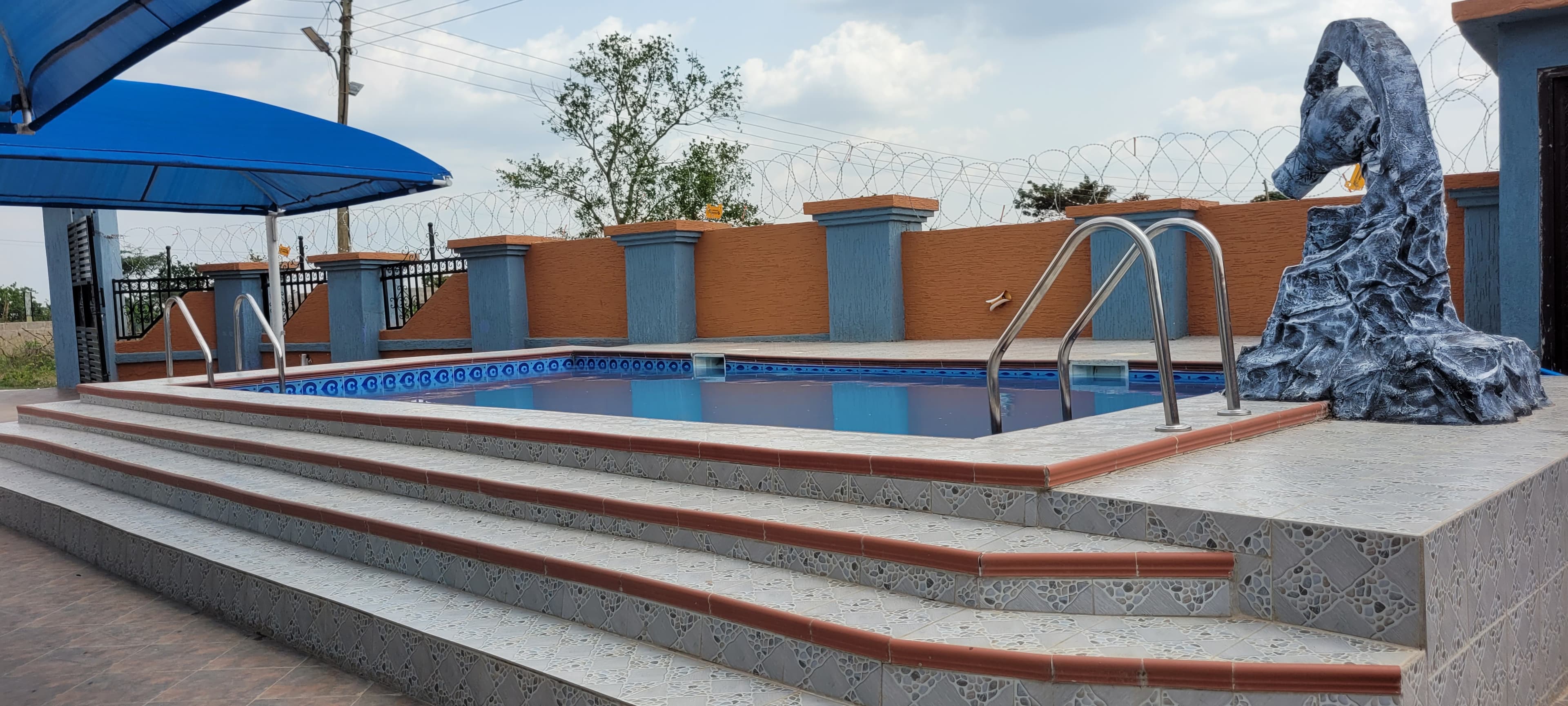 Poolside - Relaxing swimming pool area